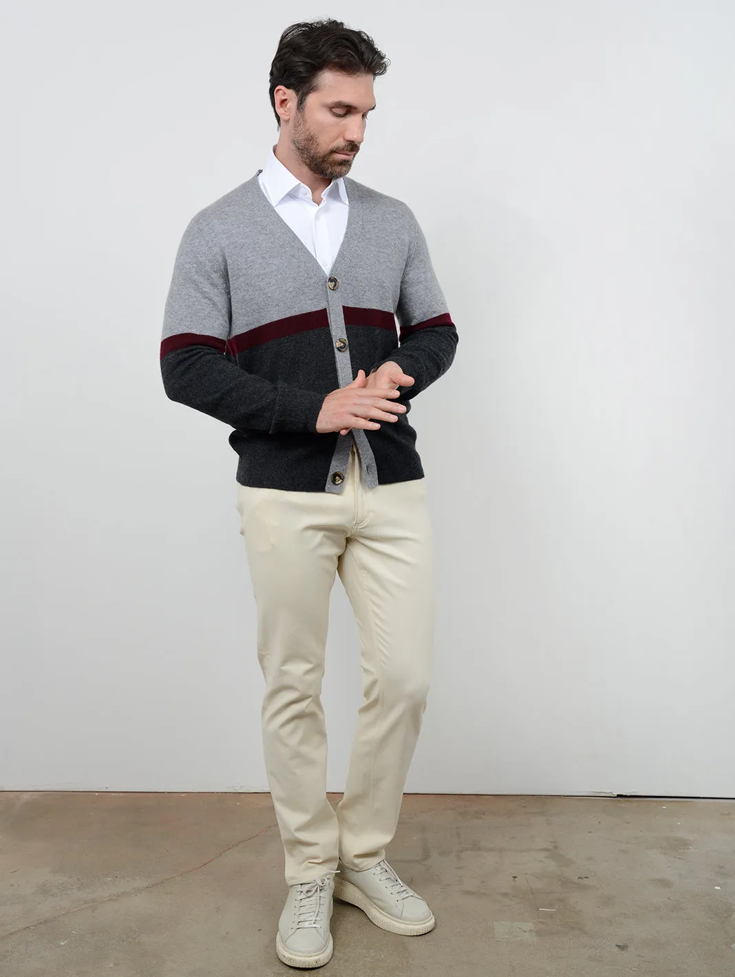 Arnold Men's Cashmere Cardigan
