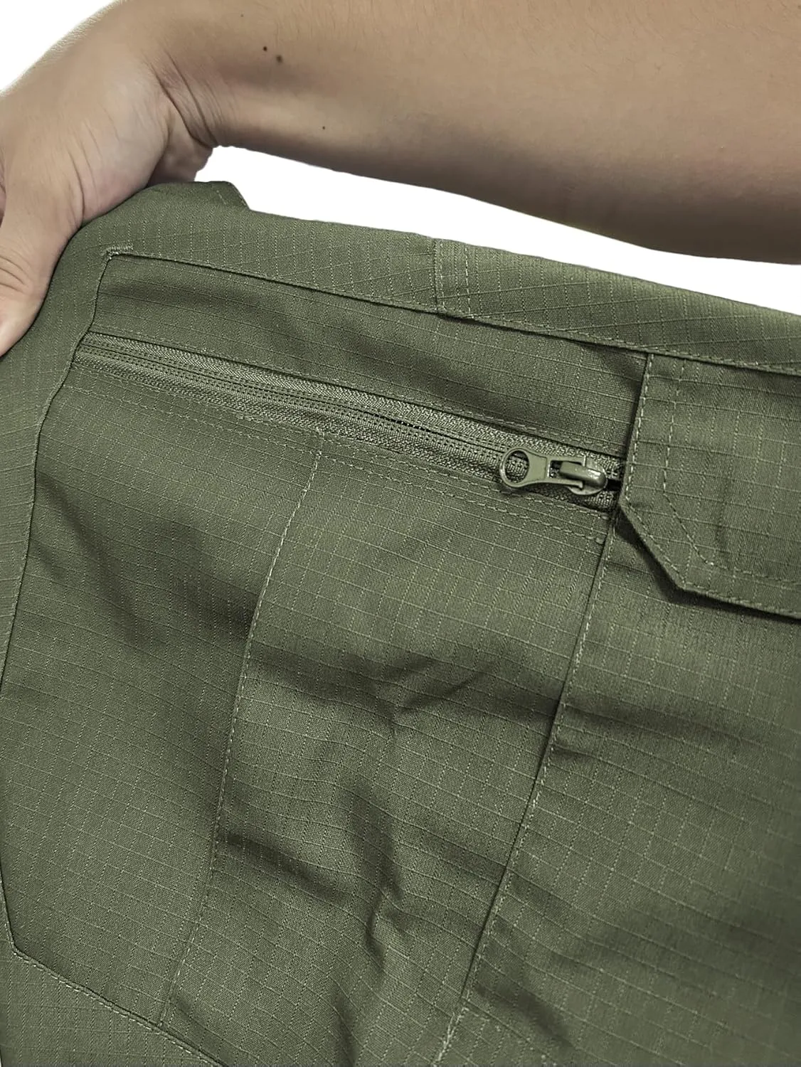 AUTIWITUA Men's Tactical Pants Water Resistant Cargo Pants Lightweight Outdoor Hiking Work Pants(No Belt)