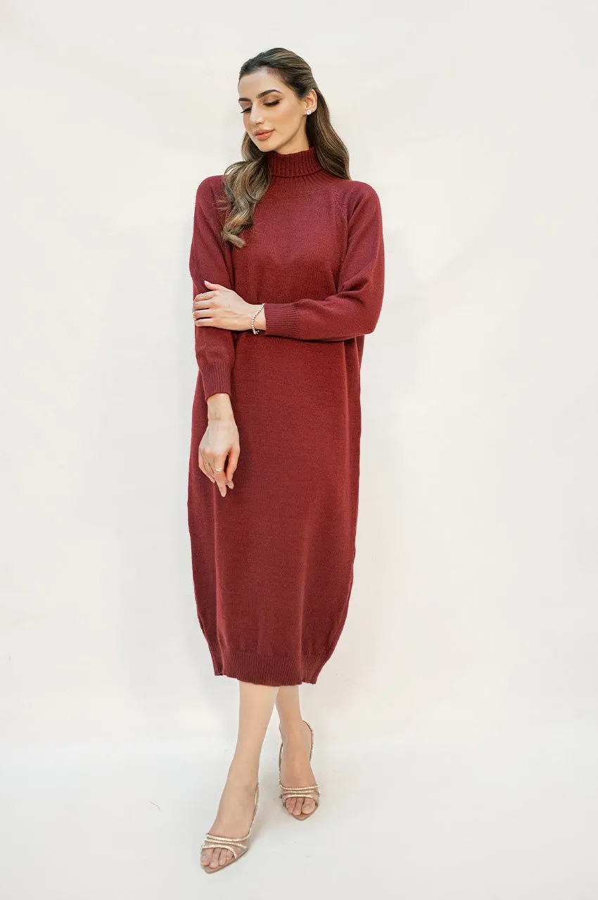 Autumn Winter '24 - Lia Wine Dress