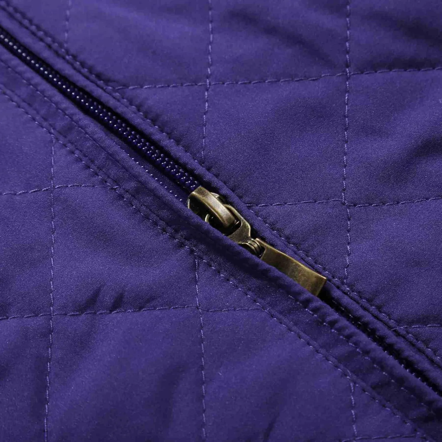 Bienzoe Women Quilted Casual Vest: Lightweight Packable Sleeveless Jacket