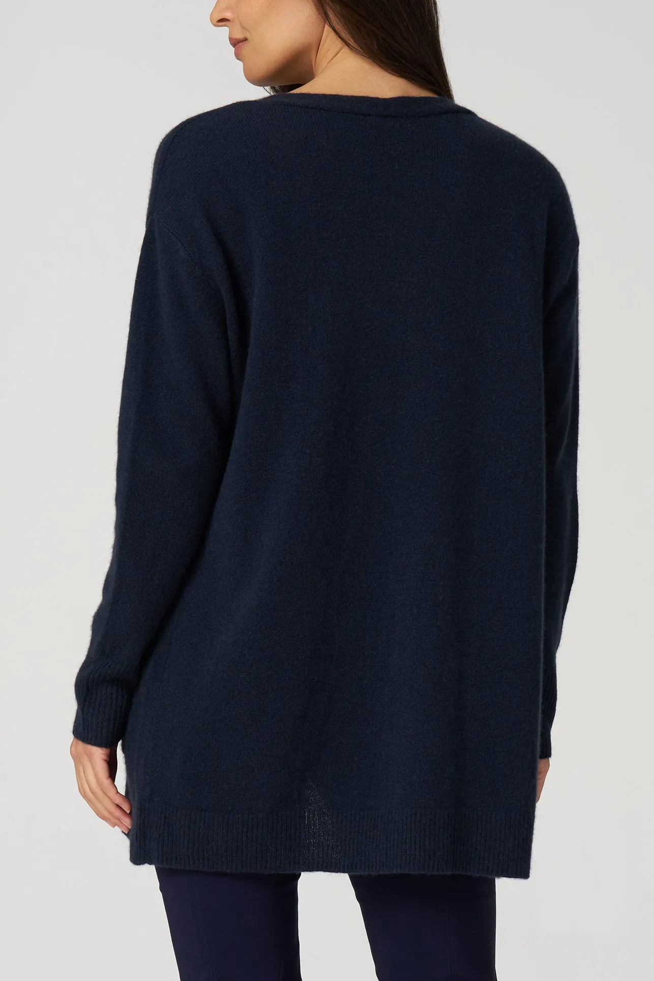 Cashmere Pocket Cardigan