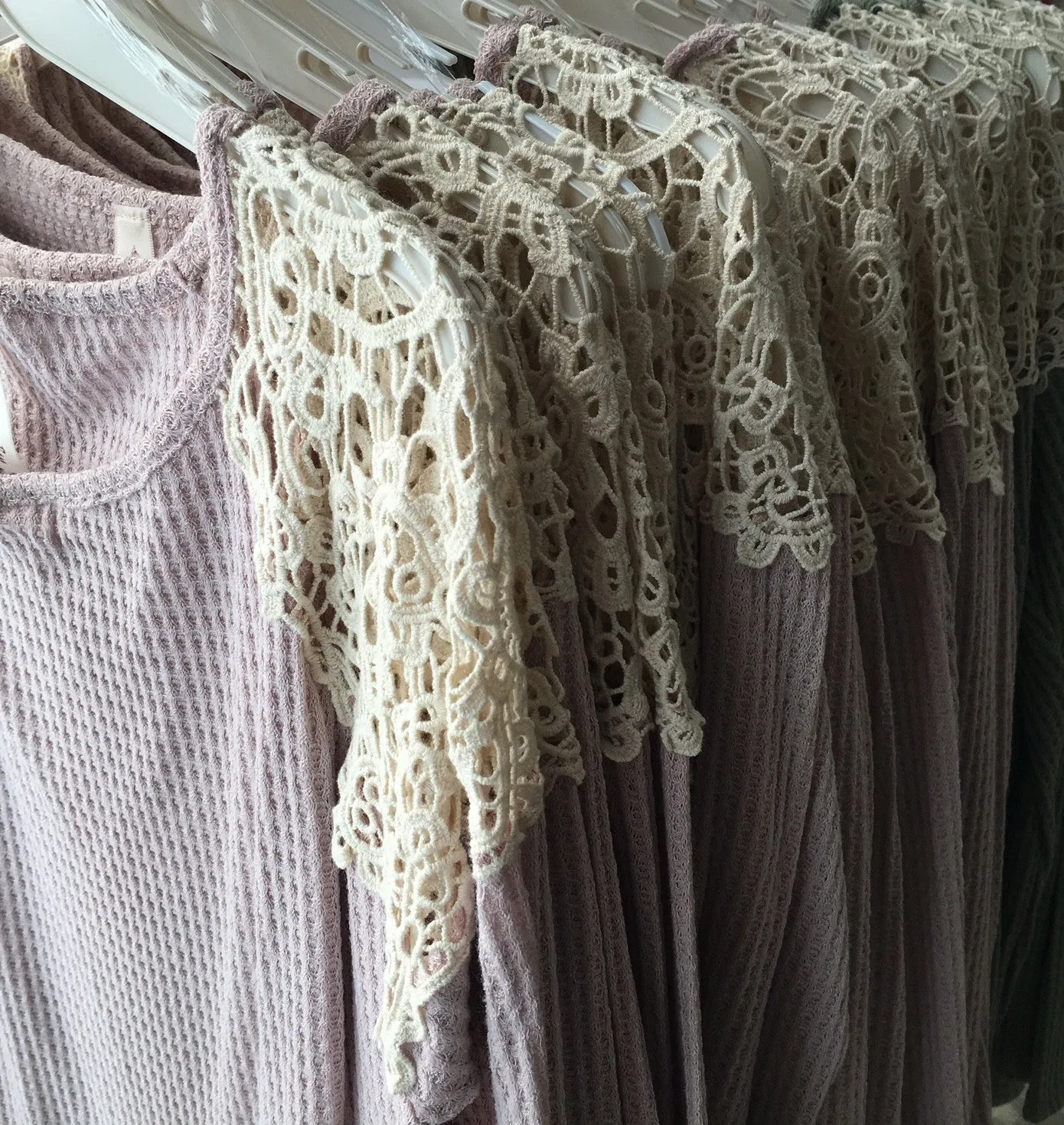 Dusty Lilac Lace Thermal