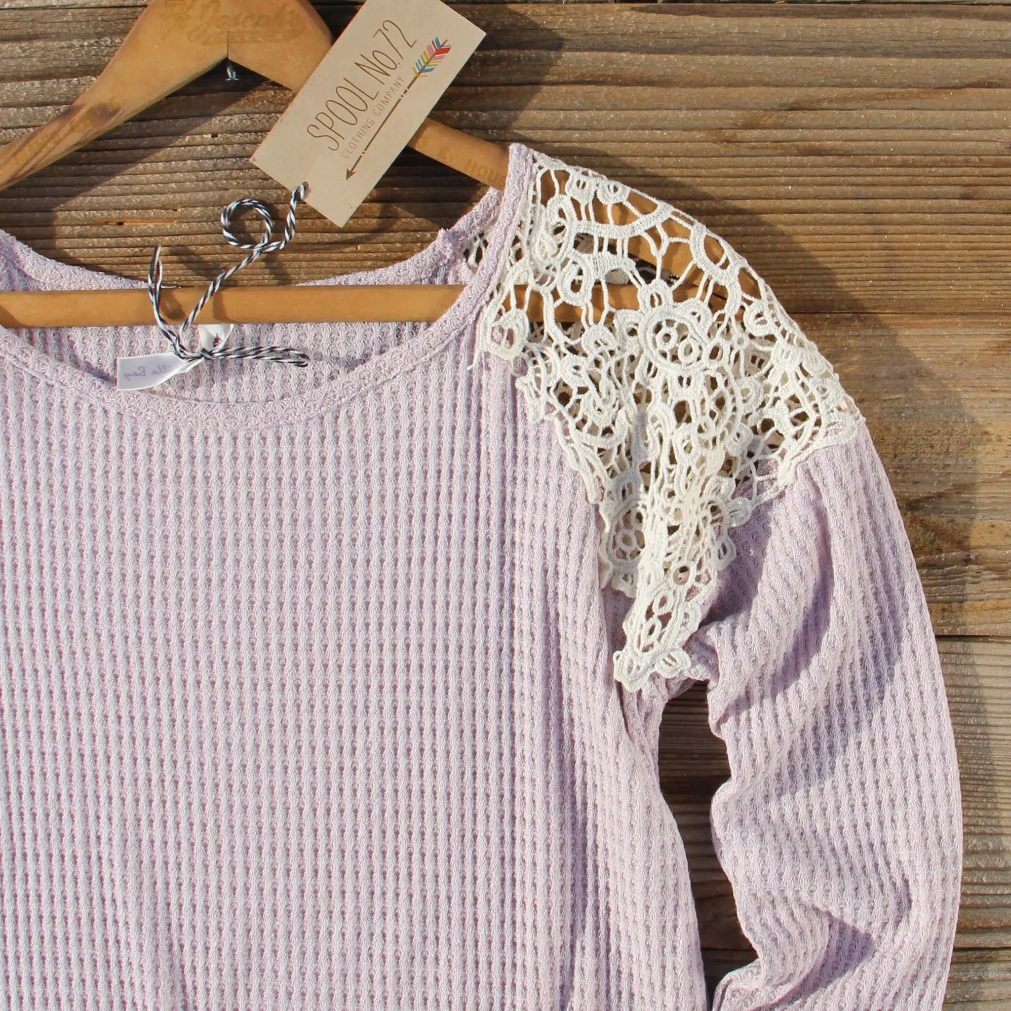 Dusty Lilac Lace Thermal