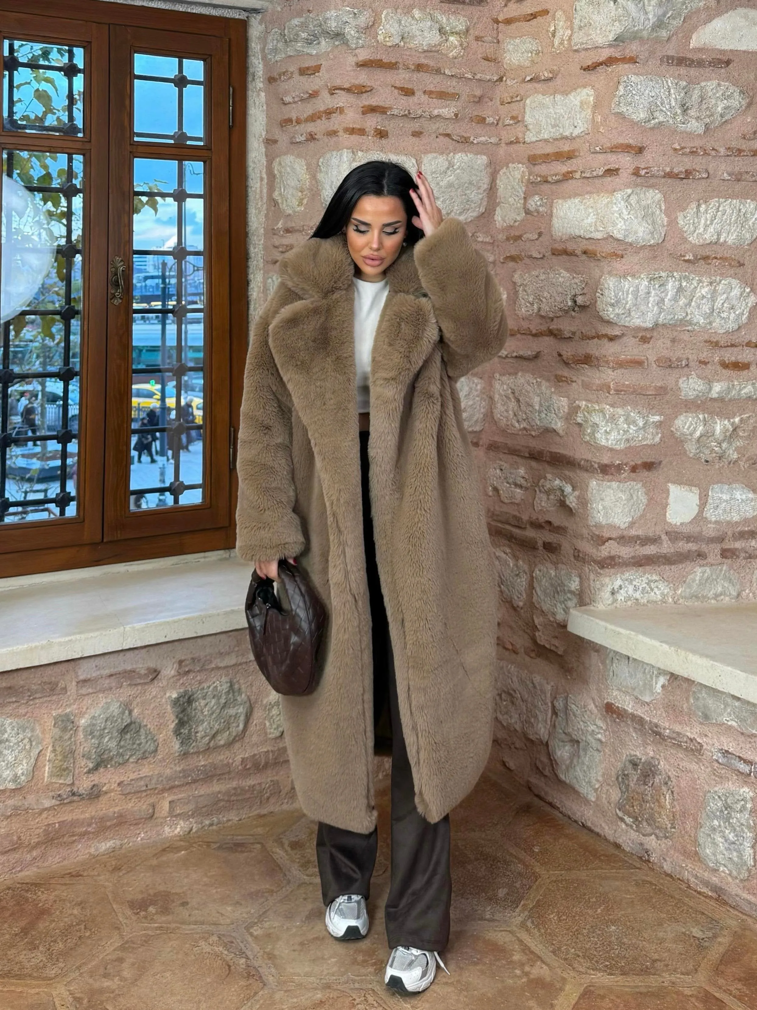 London Faux Fur Coat