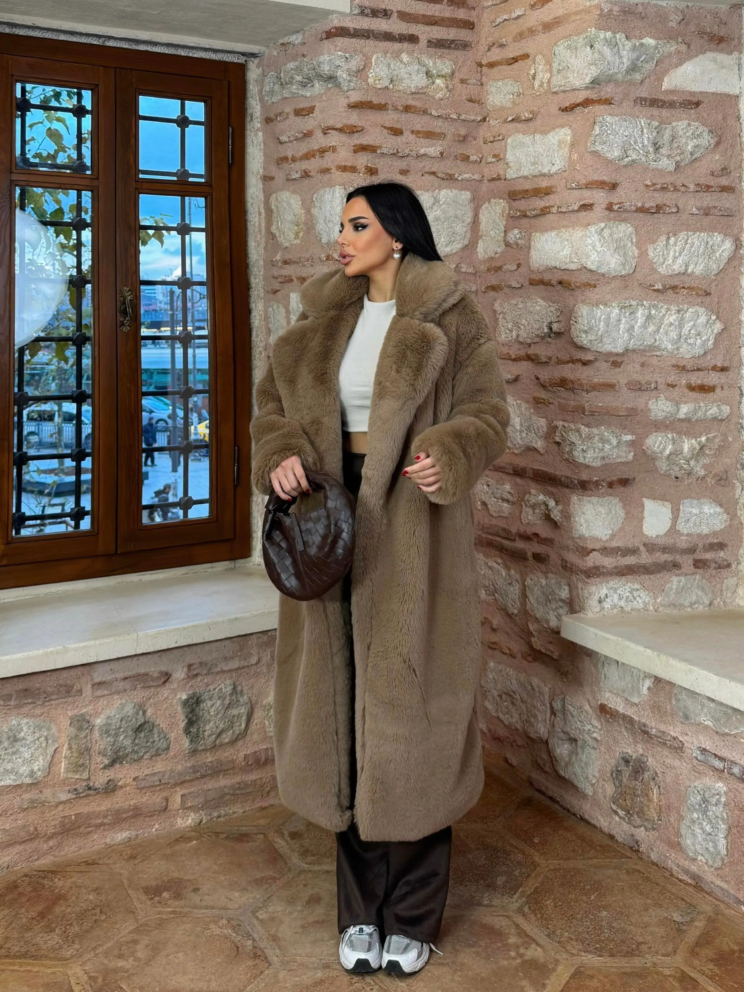 London Faux Fur Coat