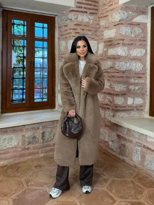 London Faux Fur Coat