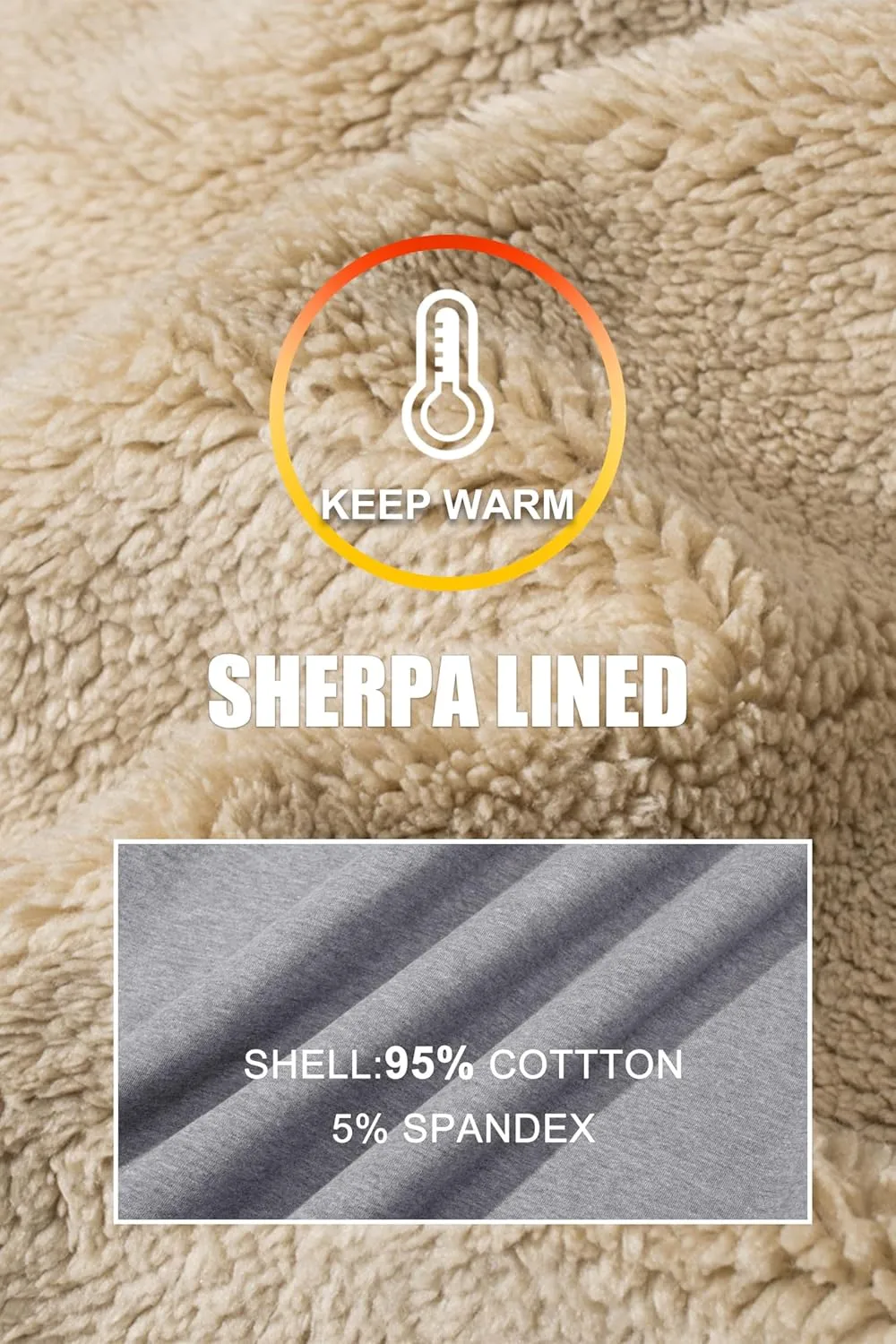 MAGCOMSEN Womens Zip Up Hoodies Sherpa Lined Fleece Thermal Jacket Full Zip Winter Warm Casual Thick Coats Pockets