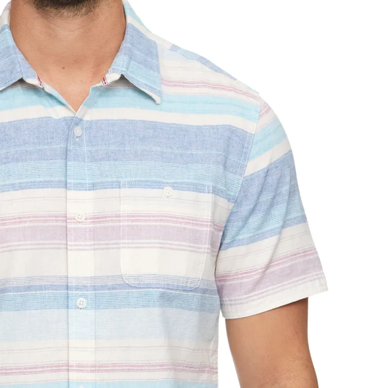 Mason Striped Button Up
