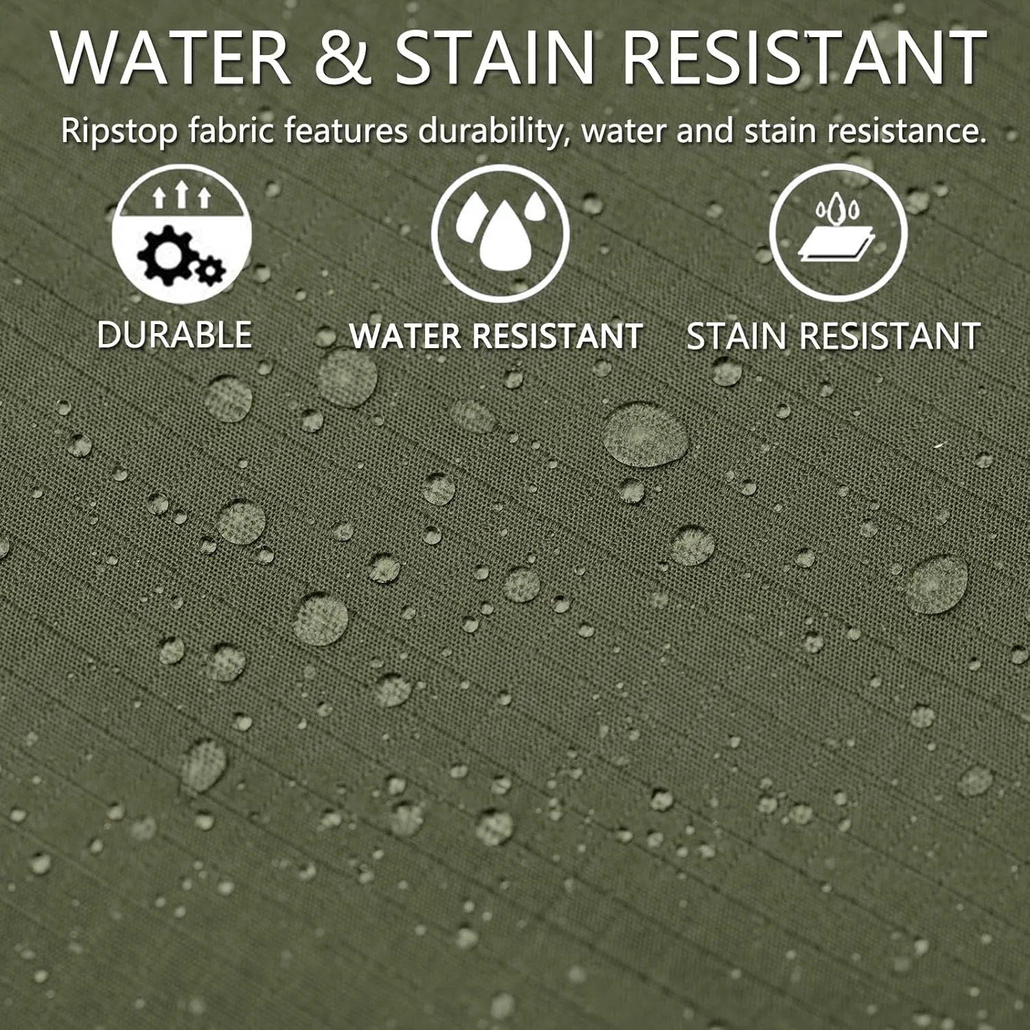 Men's Stretch Tactical Pants Water Resistant Ripstop Cargo Pants Outdoor Lightweight EDC Work Hiking Pants