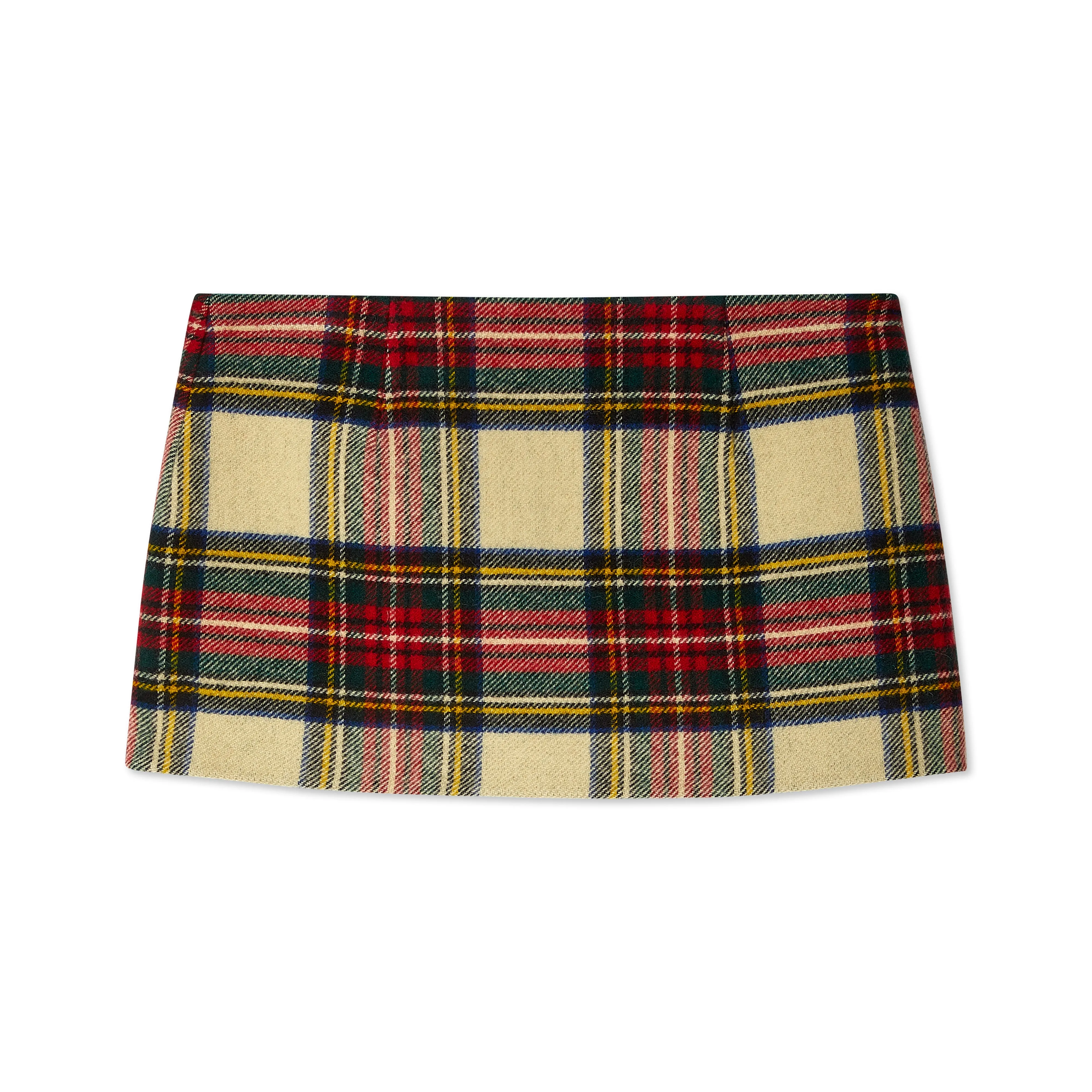 Prada - Plaid Mini Skirt - (Multi)
