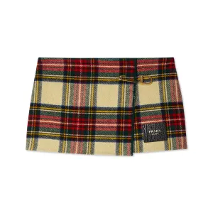 Prada - Plaid Mini Skirt - (Multi)