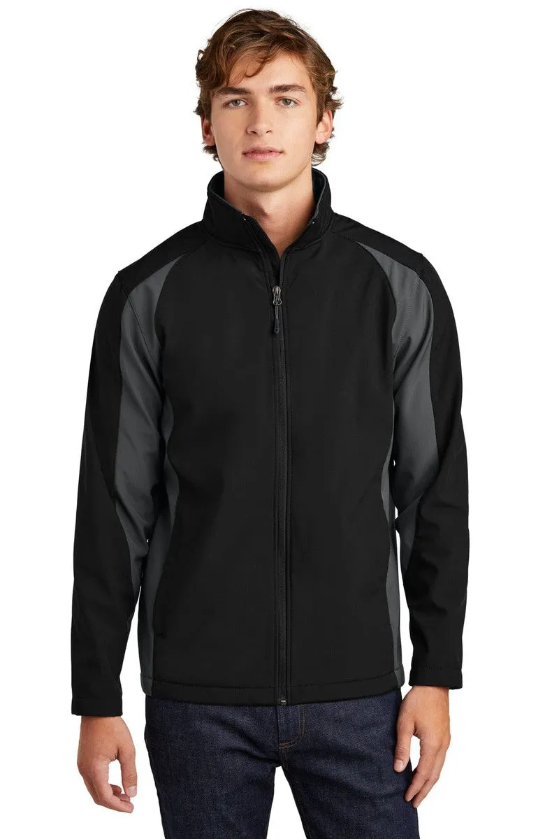 Sport-Tek St970: Colorblock Soft Shell Jacket