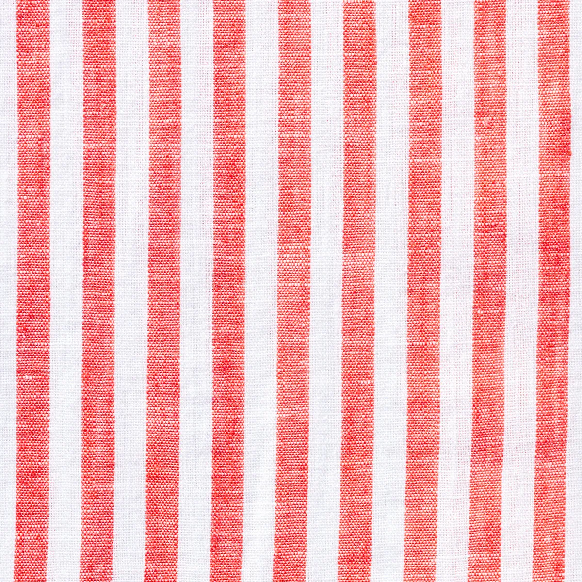 Stanford Stripe FROG Linen Shirt - Red