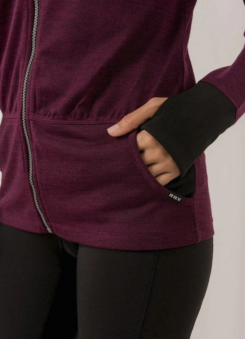 Stratus Essential Hacci Zipped Hoodie