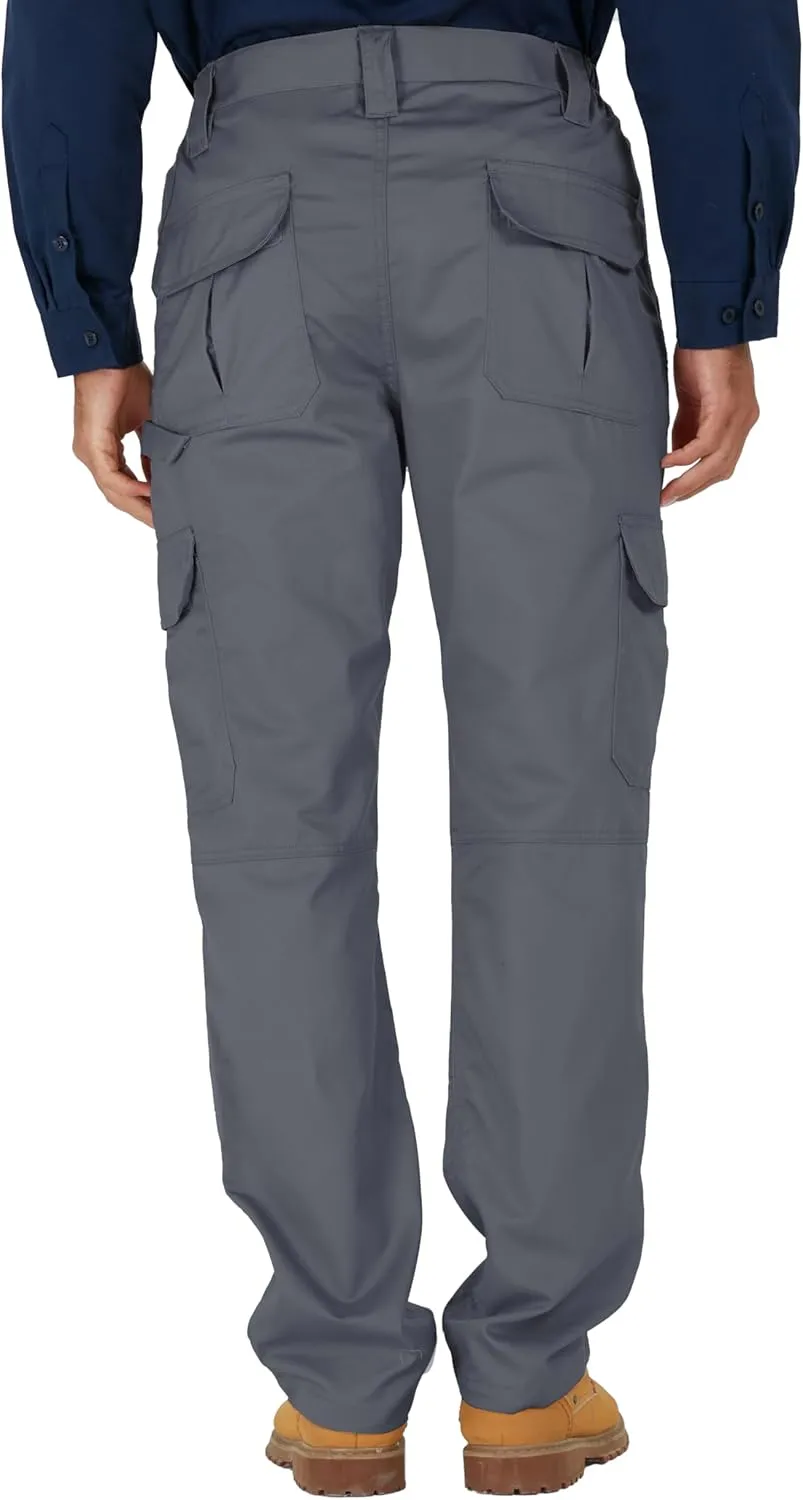 Ubon FR Pants for Men Flame Resistant Cargo Pants 9 oz FRC Pants Elastic Waist Fire Retardant Work Pants with 7 Pockets