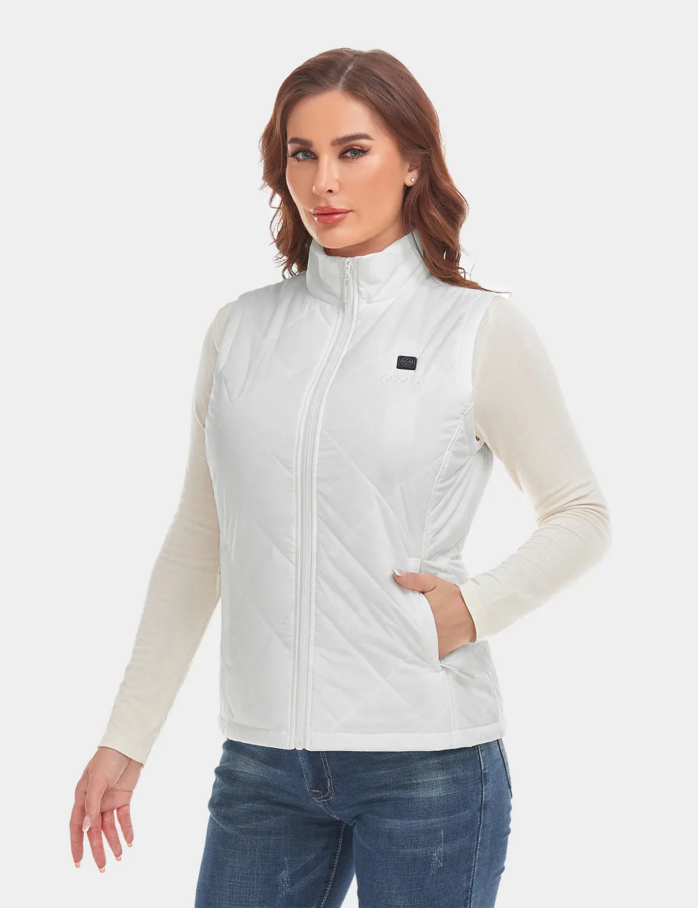 Women's Heated Quilted Vest - New Colors