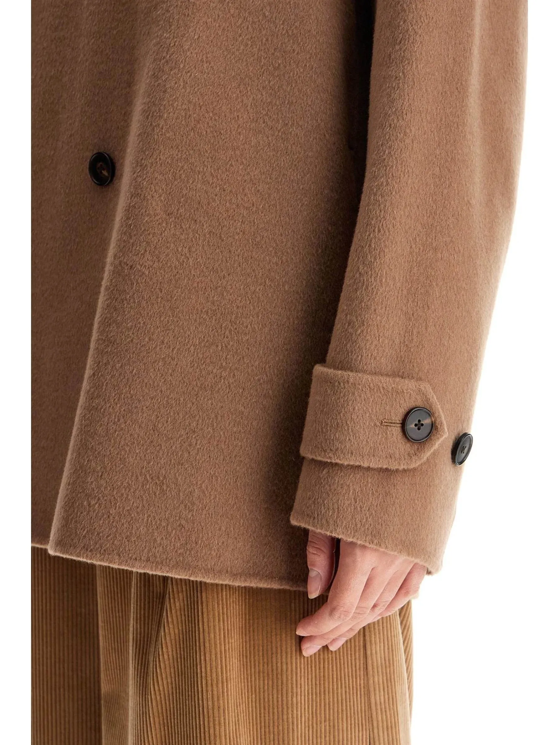 Wool Cashmere Blend Caban