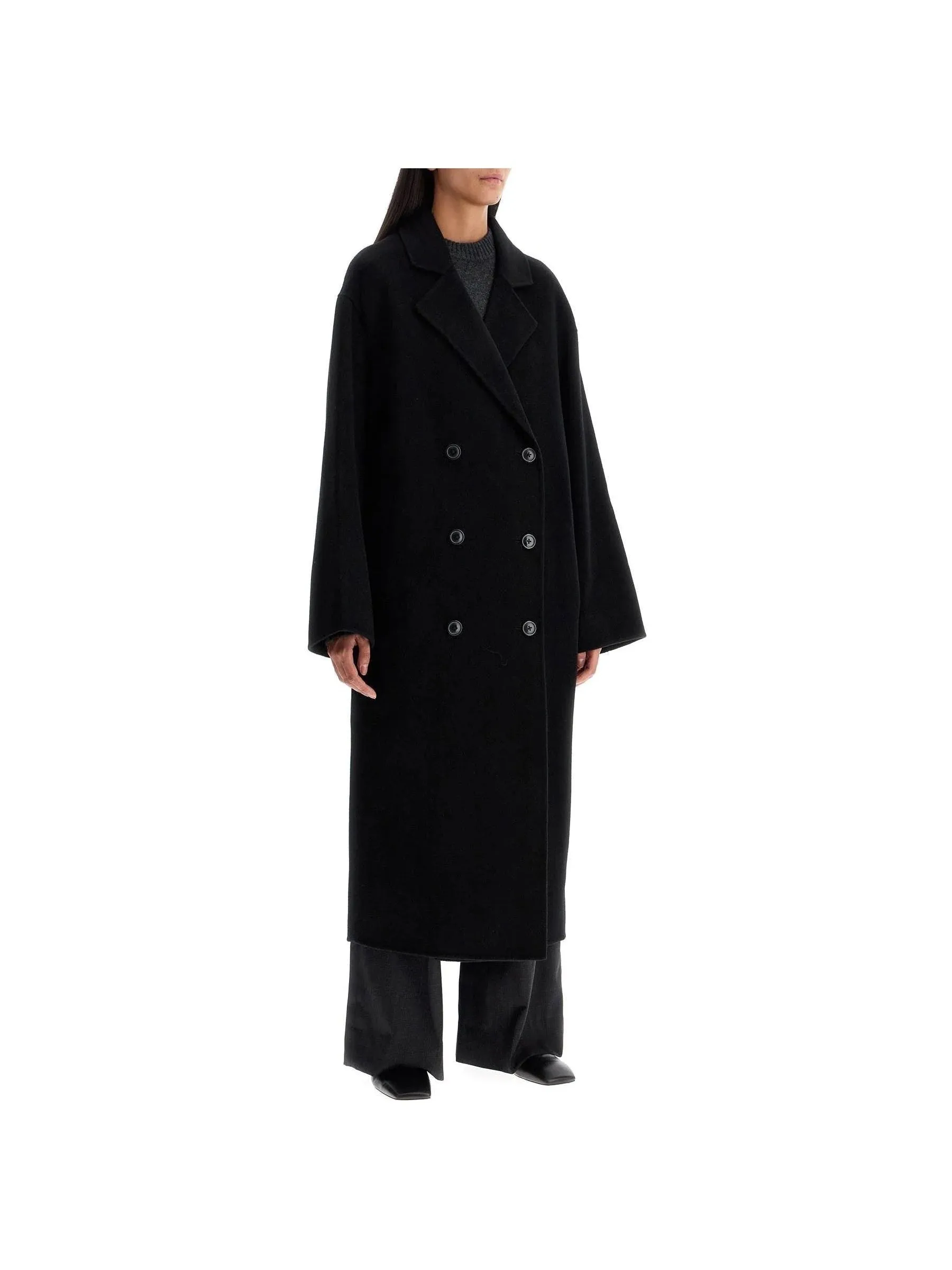 Wool Cashmere Long Coat