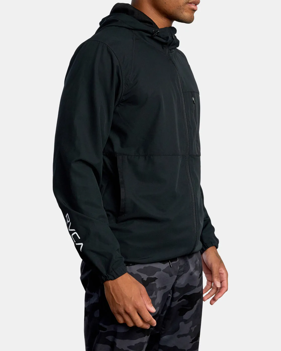 Yogger Zip-Up Hooded Jacket II - Black